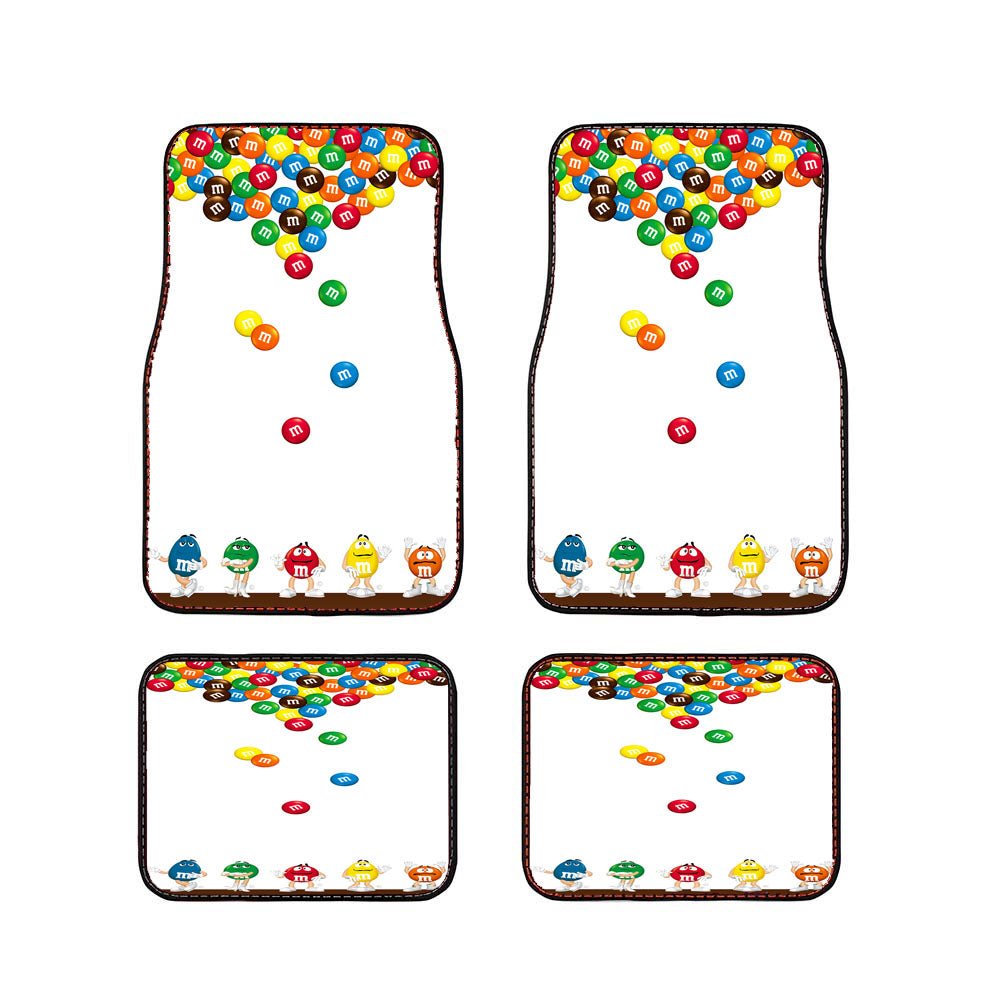 M&M'S Candies Fall Car Floor Mats Accessories