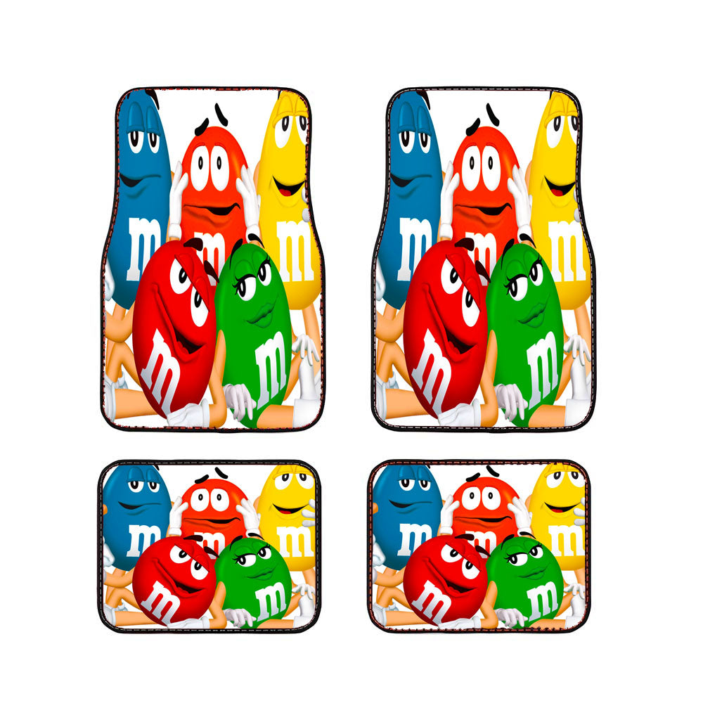 M&M'S Characters Car Floor Mats Accessories