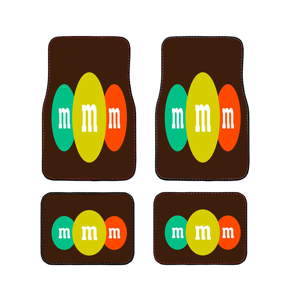 M&M'S Vector Car Floor Mats Accessories