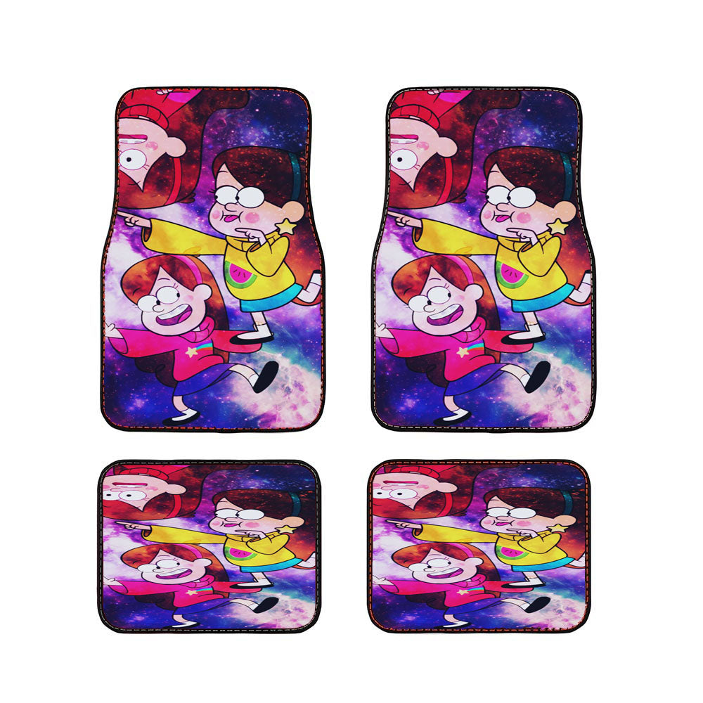 Mabel Galaxy Gravity Falls Car Floor Mats Accessories