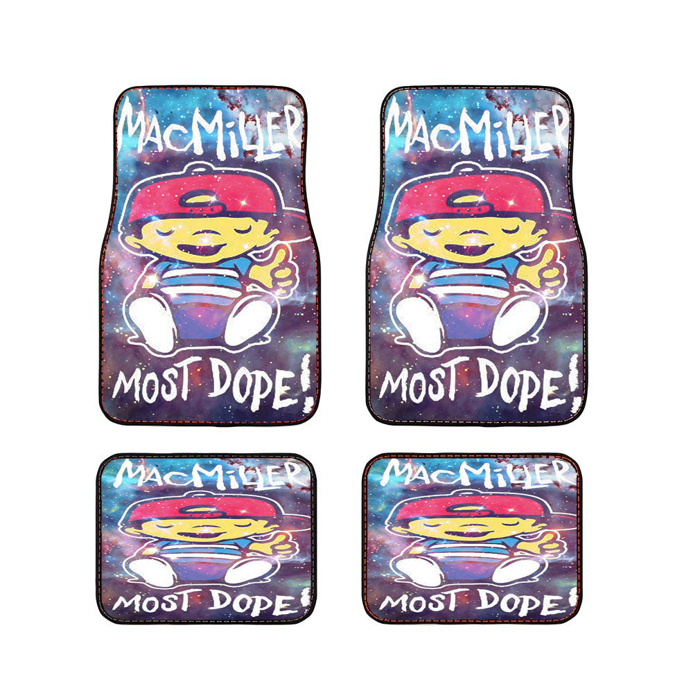Mac Miller Most Dope Galaxy Car Floor Mats Accessories