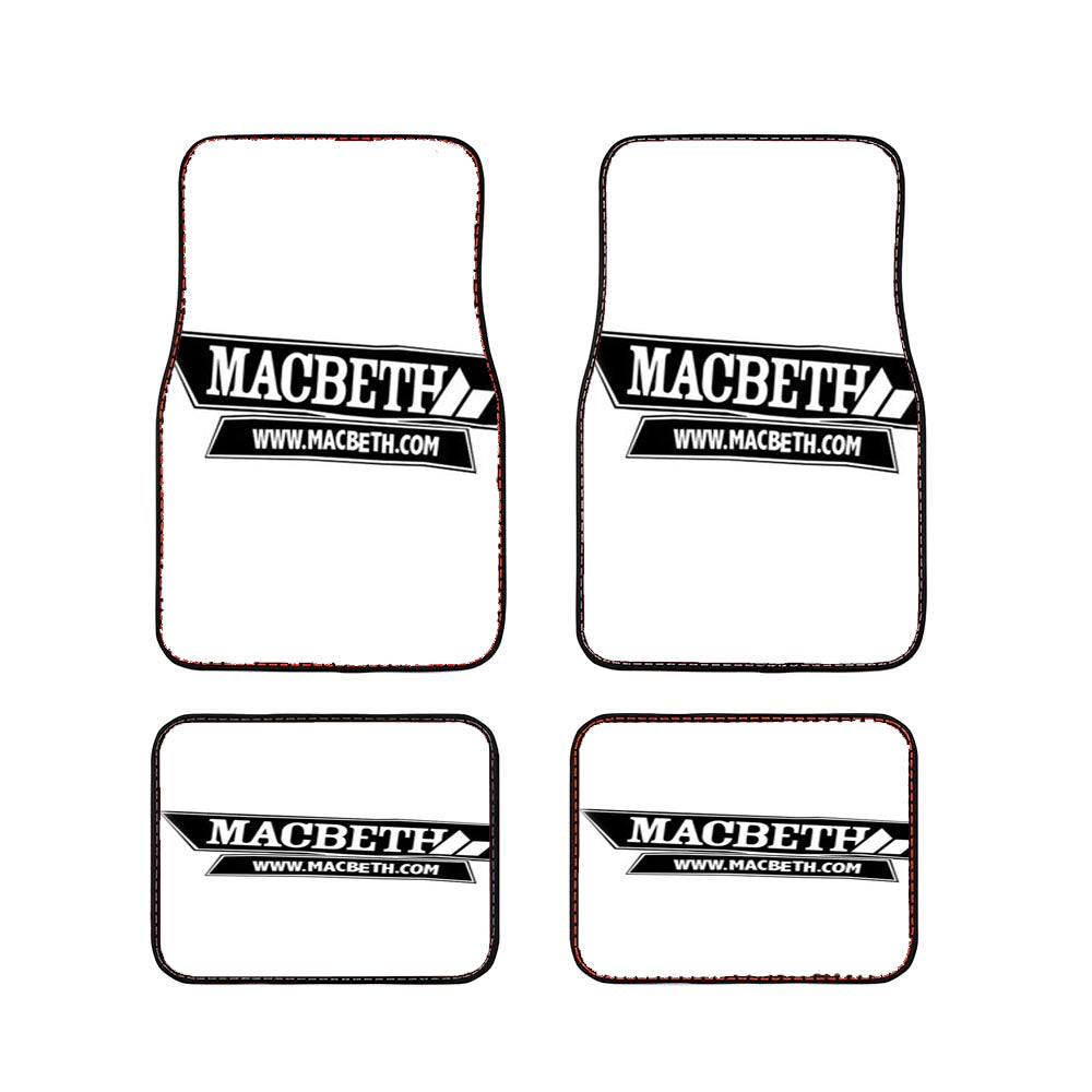 Macbeth Symbol Car Floor Mats Accessories