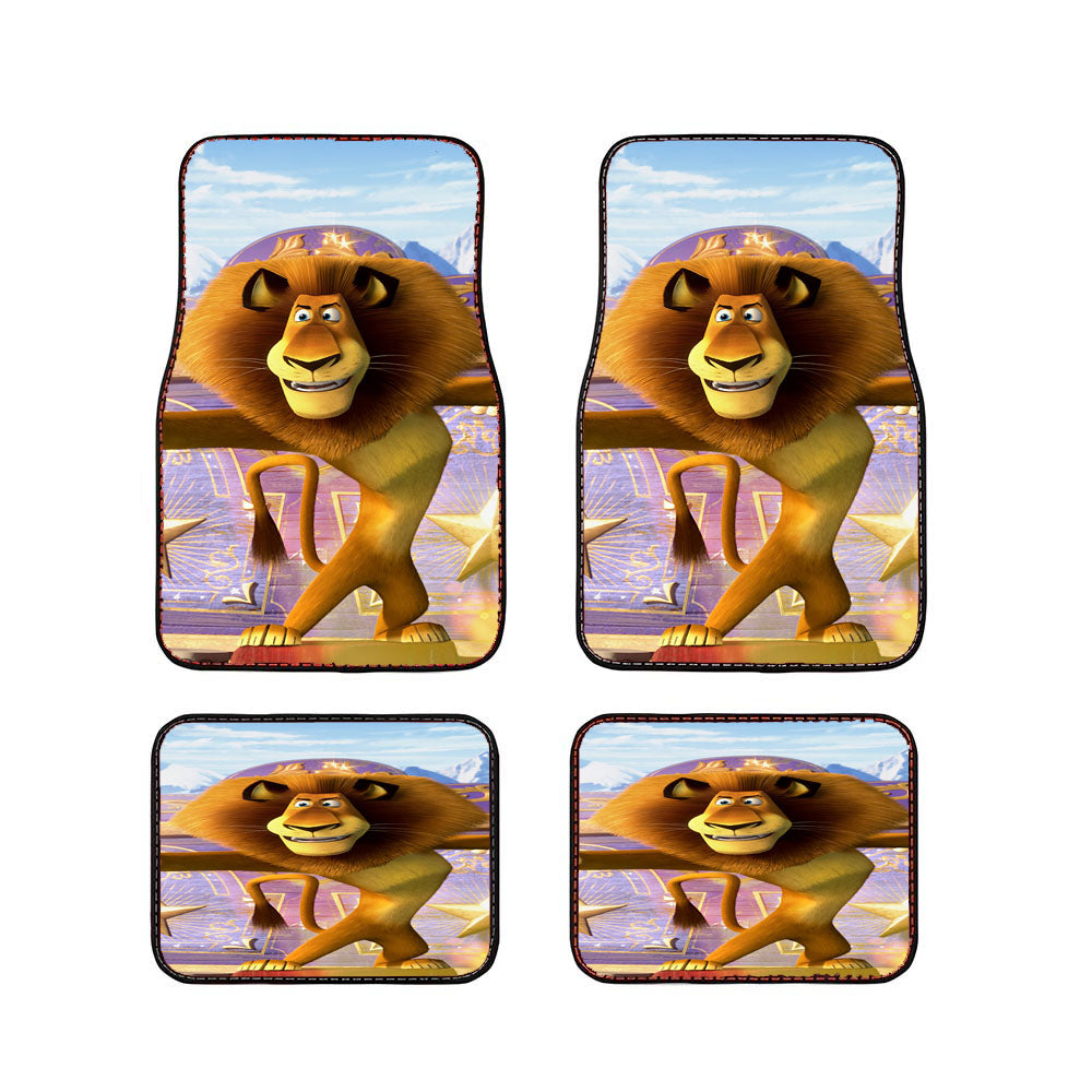 Madagascar Lion Alex Car Floor Mats Accessories