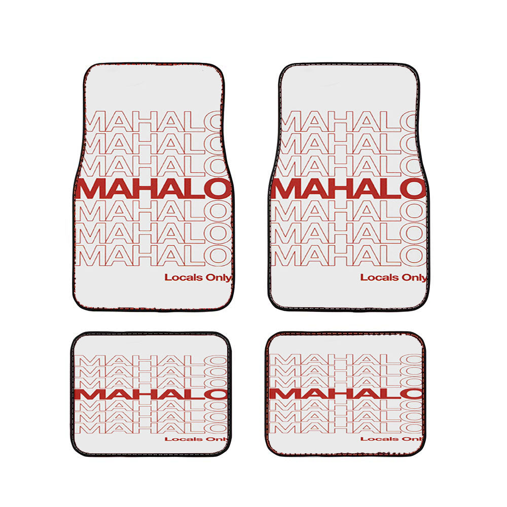 Mahalo 1 Car Floor Mats Accessories