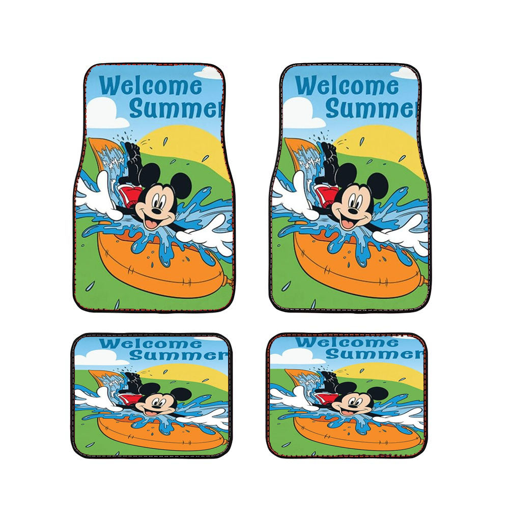 Make A Splash Mickey Car Floor Mats Accessories
