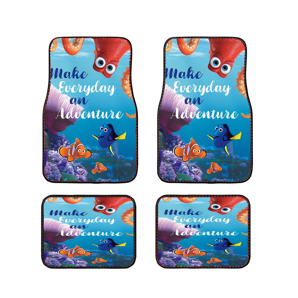 Make Everyday An Adventure Dory Car Floor Mats Accessories