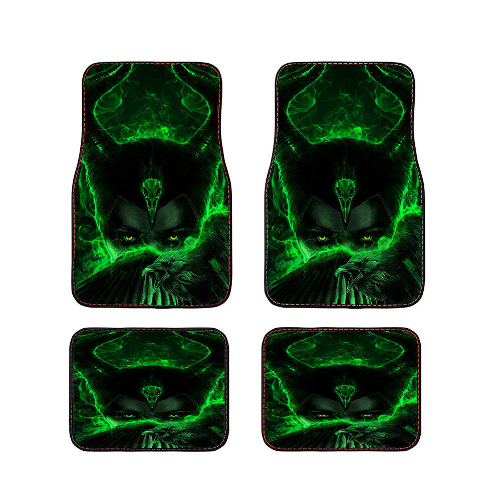 Maleficent 019 Green Car Floor Mats Accessories