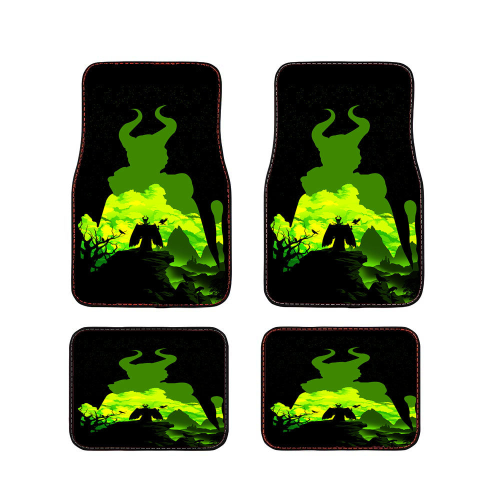 Maleficent White Poster Car Floor Mats Accessories