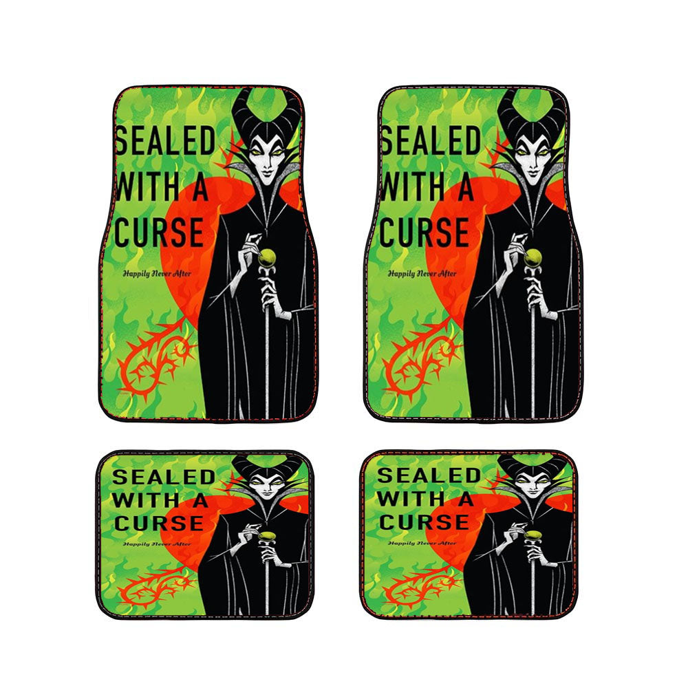 Maleficent Poster Car Floor Mats Accessories