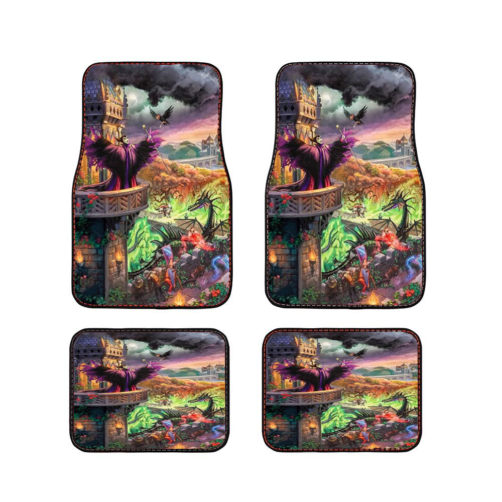 Maleficents Curse Car Floor Mats Accessories