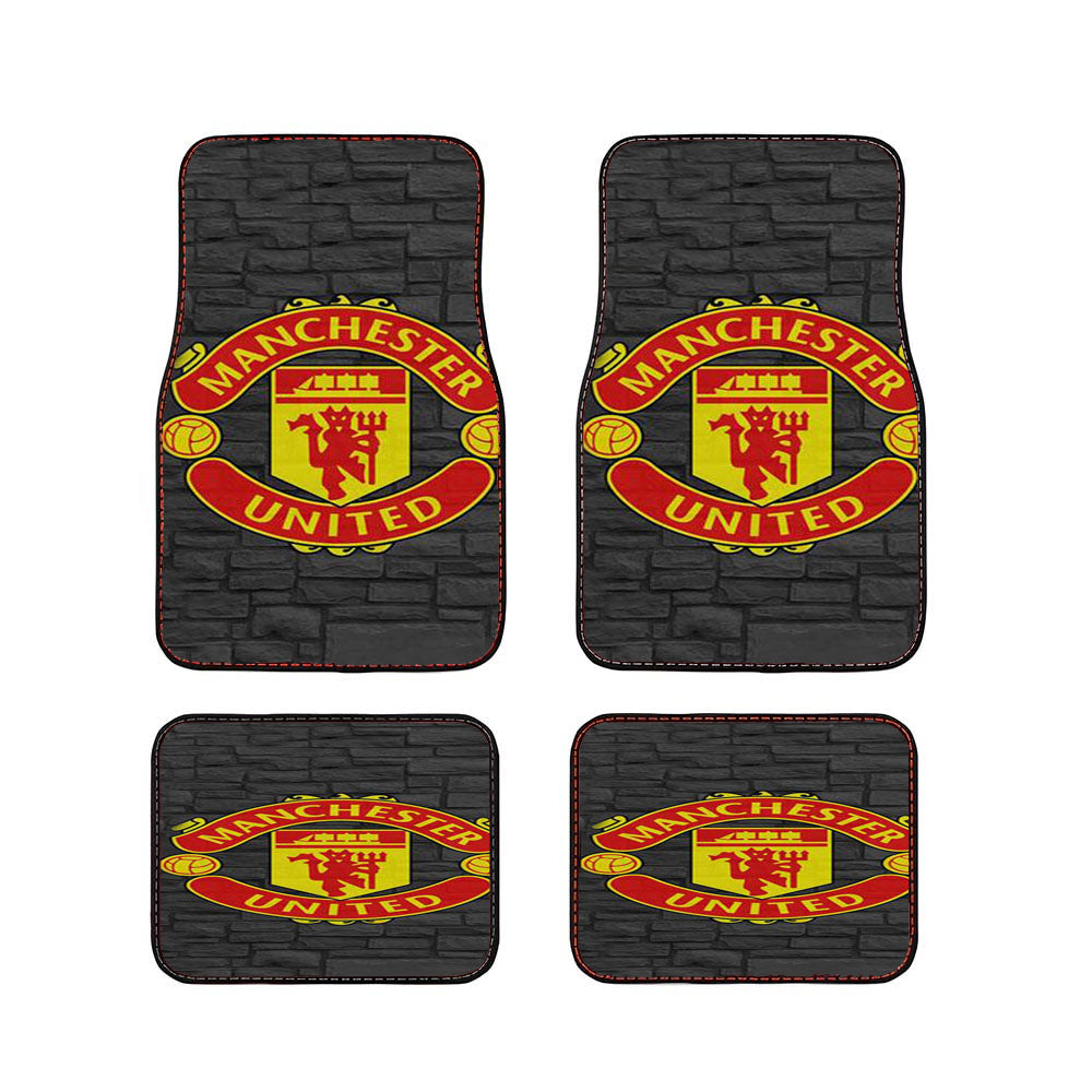 Manchester United Fc Logo Car Floor Mats Accessories