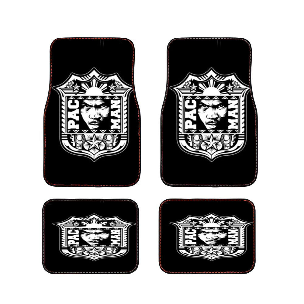 Manny Pacquiao Black Car Floor Mats Accessories