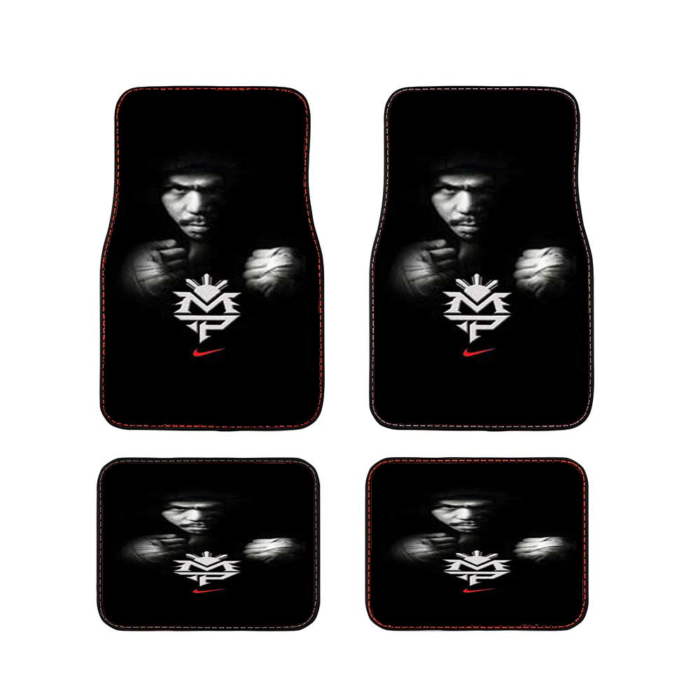 Manny Pacquiao Logo Car Floor Mats Accessories