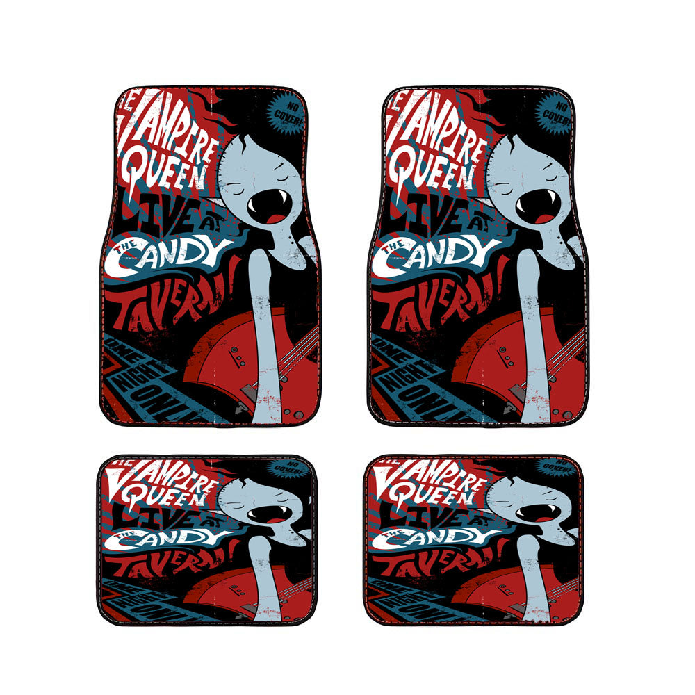 Marceline The Vampire Queen Adventure Time Concert Car Floor Mats Accessories