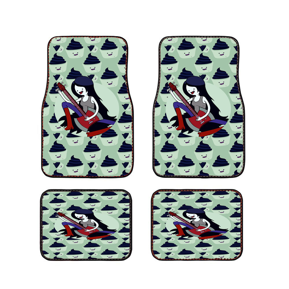Marceline The Vampire Queen Adventure Time Pattern Car Floor Mats Accessories