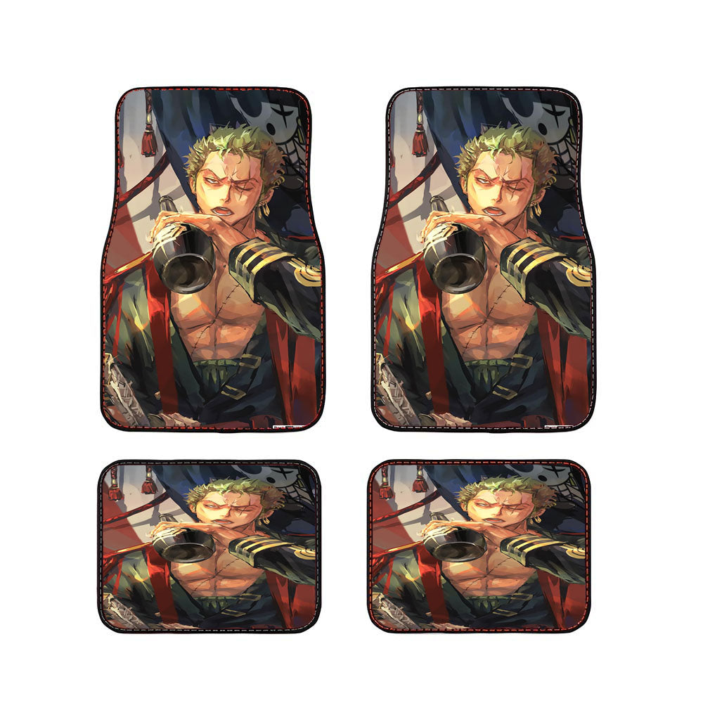 Marimo Zoro One Piece Car Floor Mats Accessories
