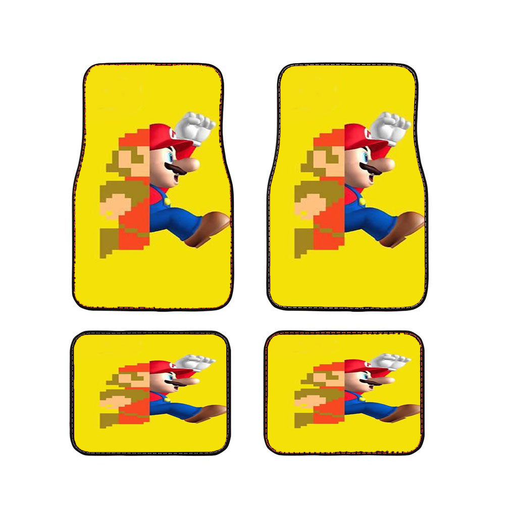 Mario Old Vs New Car Floor Mats Accessories