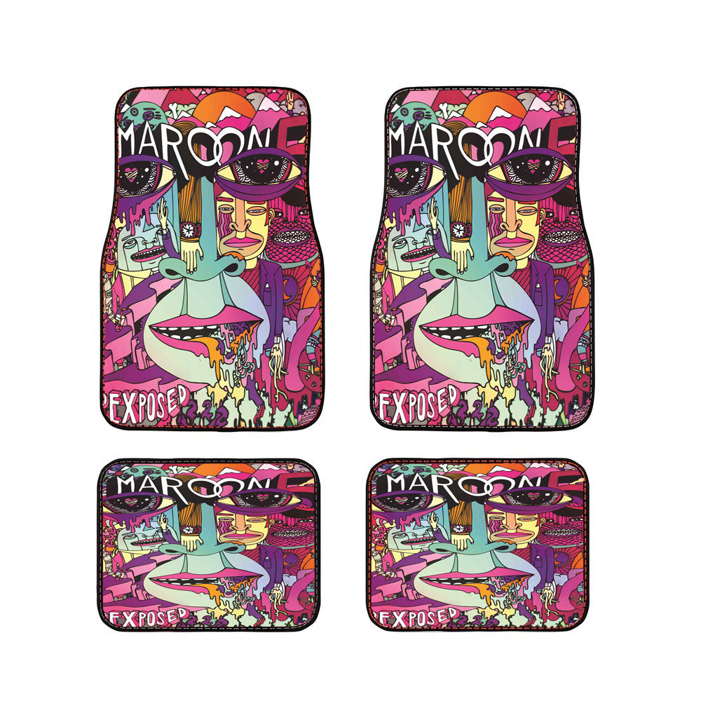 Maroon 5 Art Quote Car Floor Mats Accessories