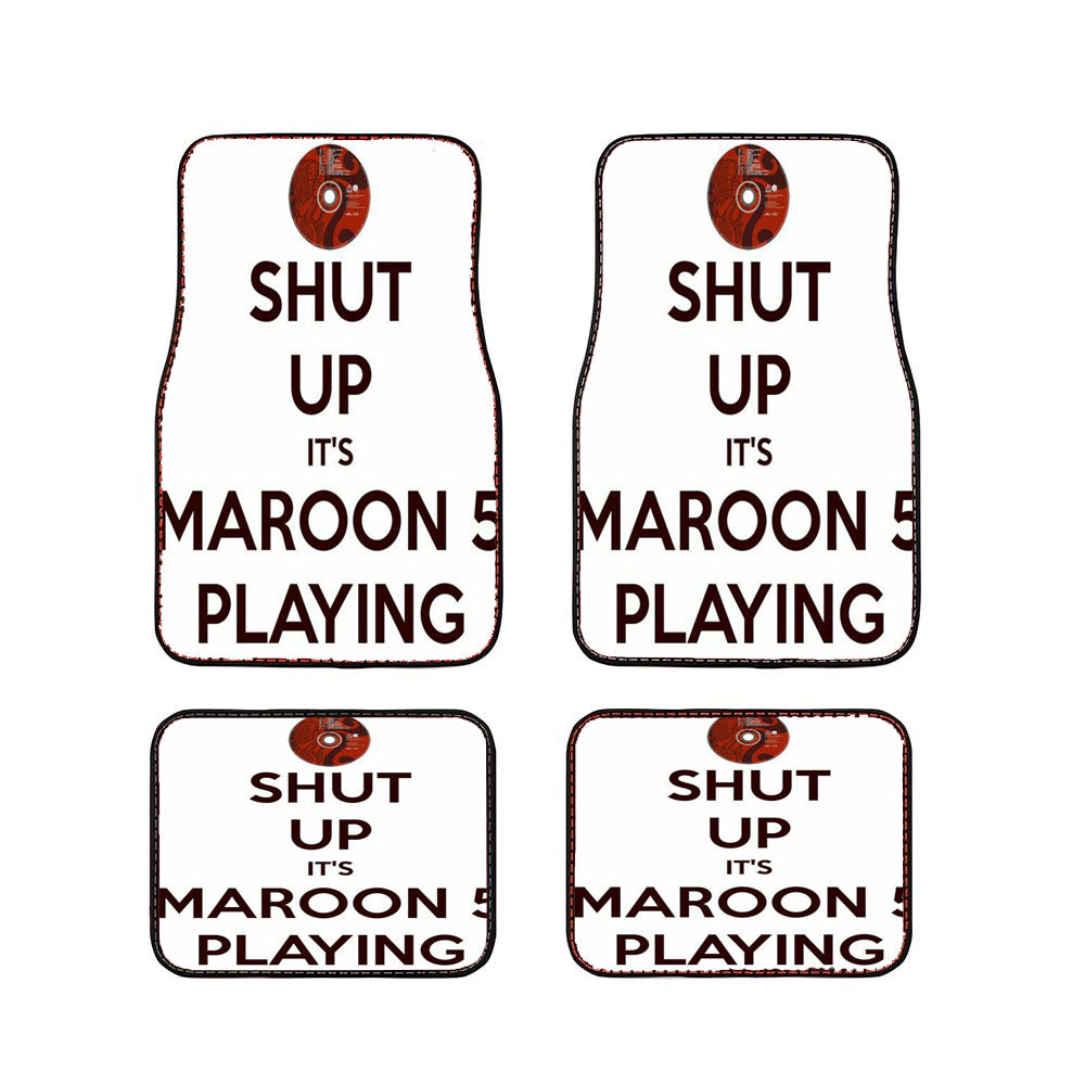 Maroon 5 Playing Car Floor Mats Accessories