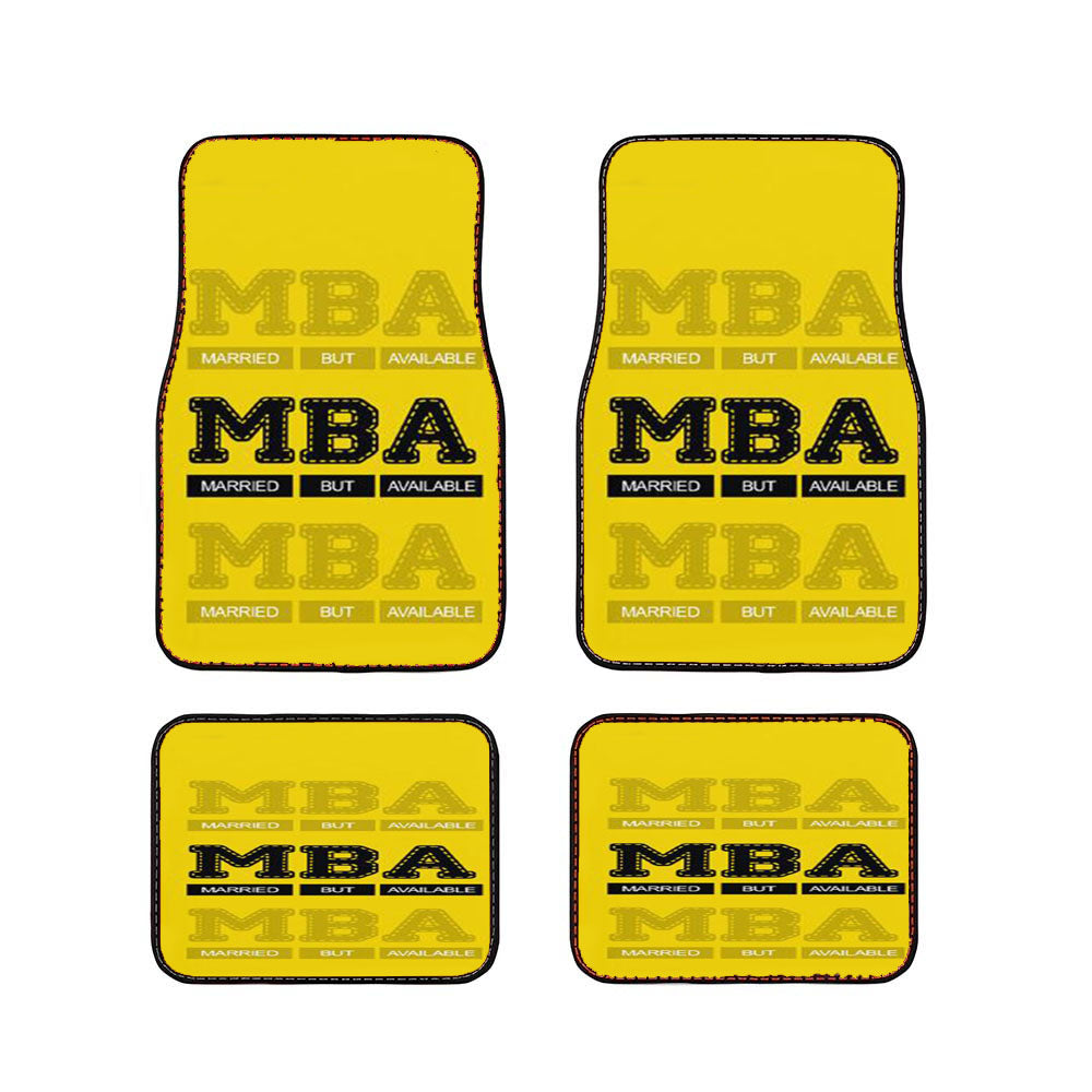 Married But Available Car Floor Mats Accessories
