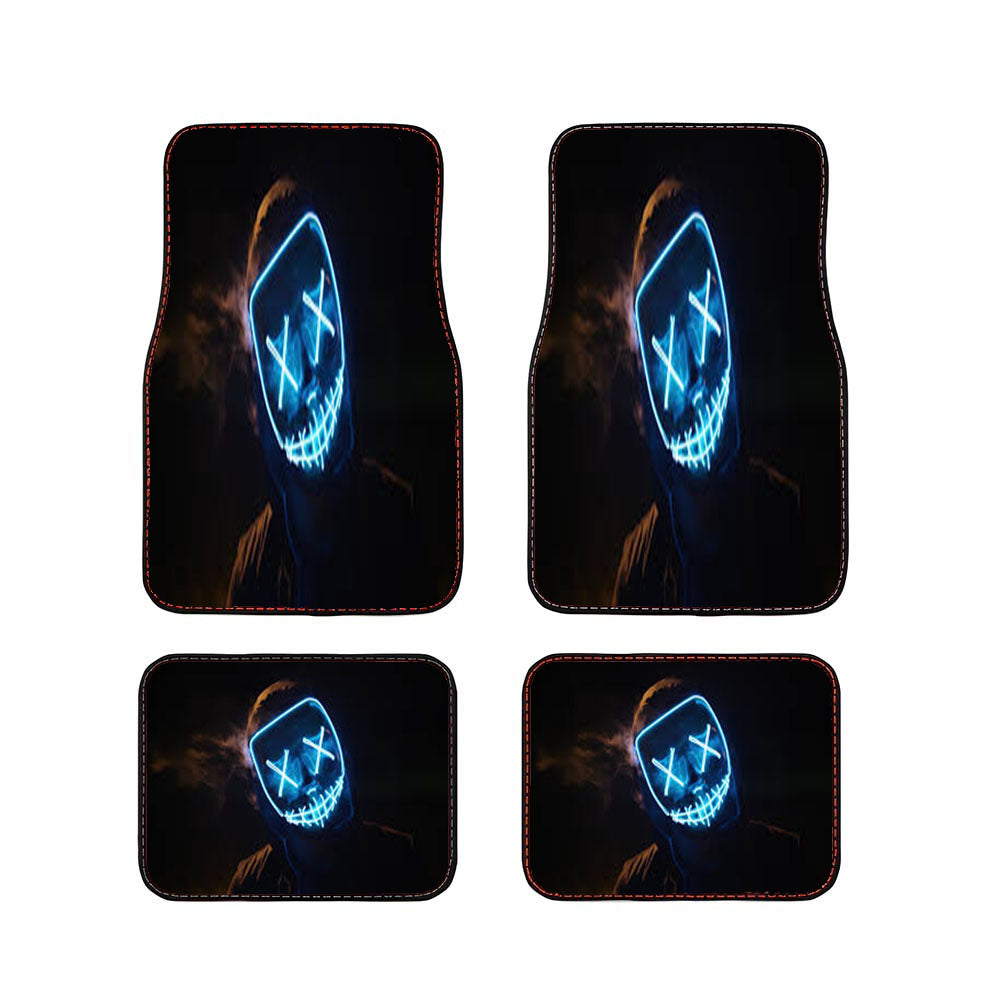 Marshmello Mask Car Floor Mats Accessories