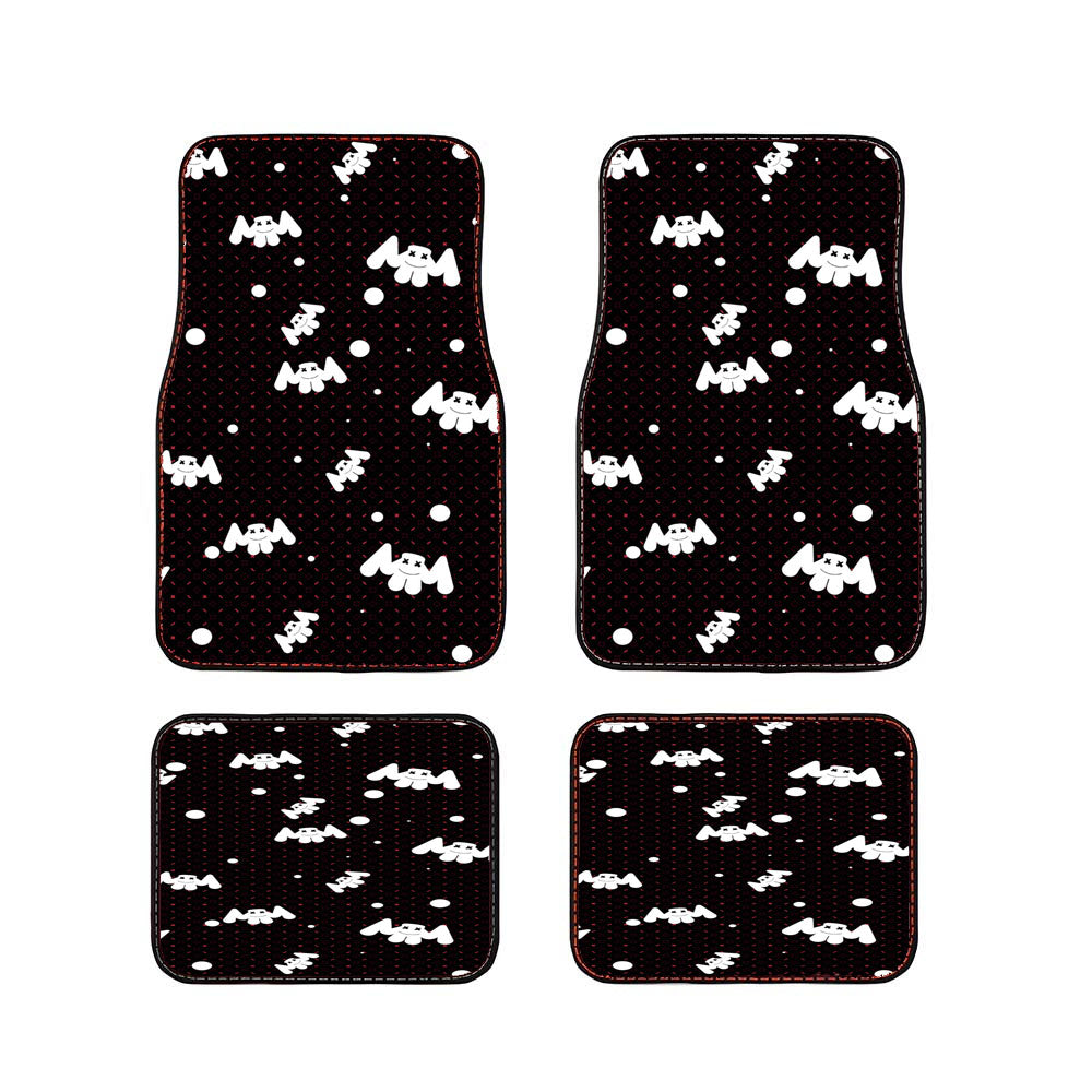 Marshmello Pattern Background Car Floor Mats Accessories