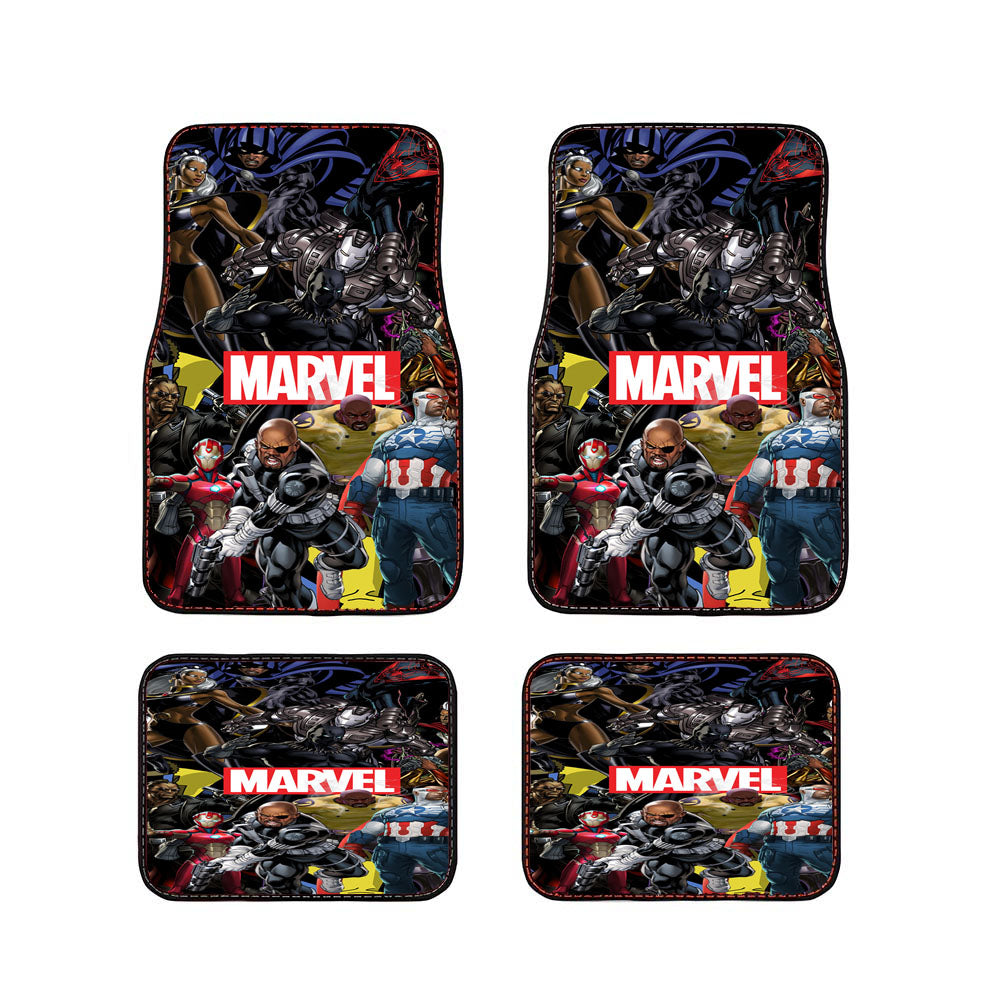 Marvel All Heroes Car Floor Mats Accessories