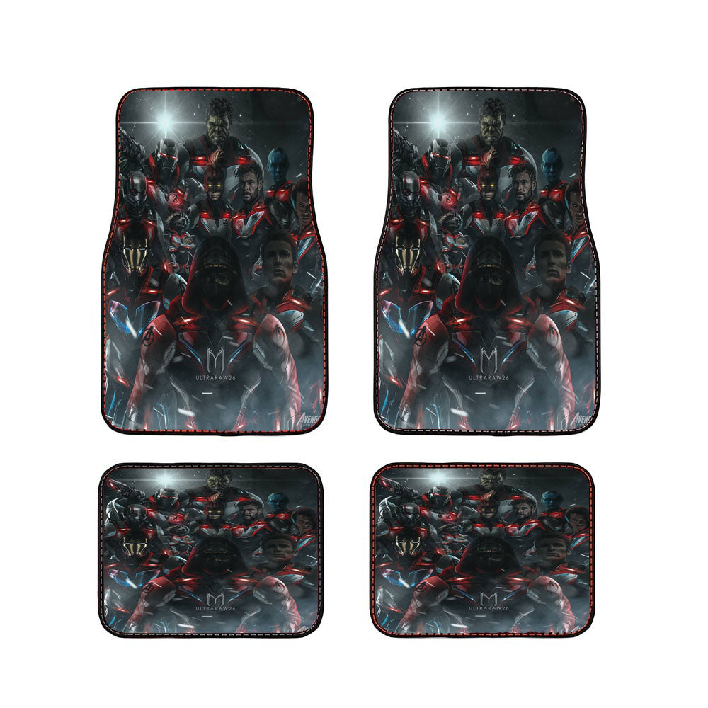 Marvel Avengers Endgame Super Hero Car Floor Mats Accessories