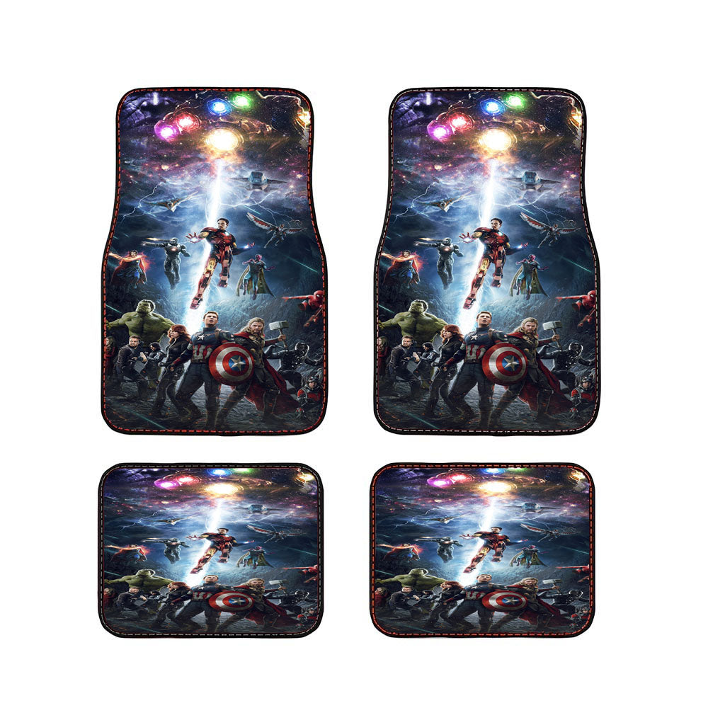 Marvel Avengers Infinity War Car Floor Mats Accessories