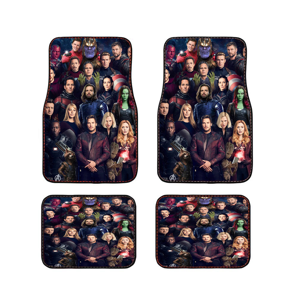 Marvel Avengers Photo Car Floor Mats Accessories