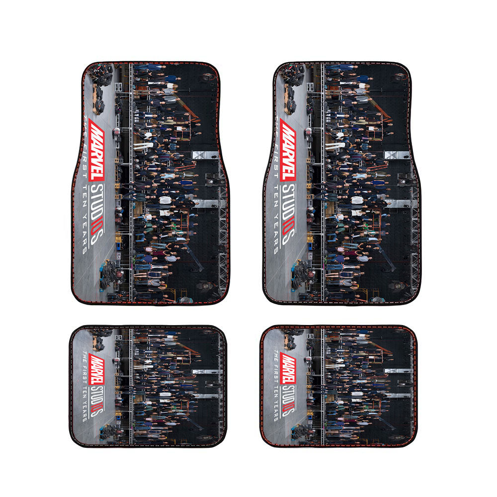 Marvel Cinematic Universe 10Th Anniversary Car Floor Mats Accessories