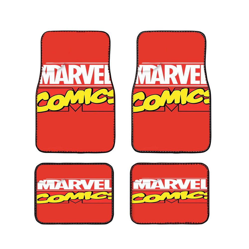 Marvel Comics Car Floor Mats Accessories