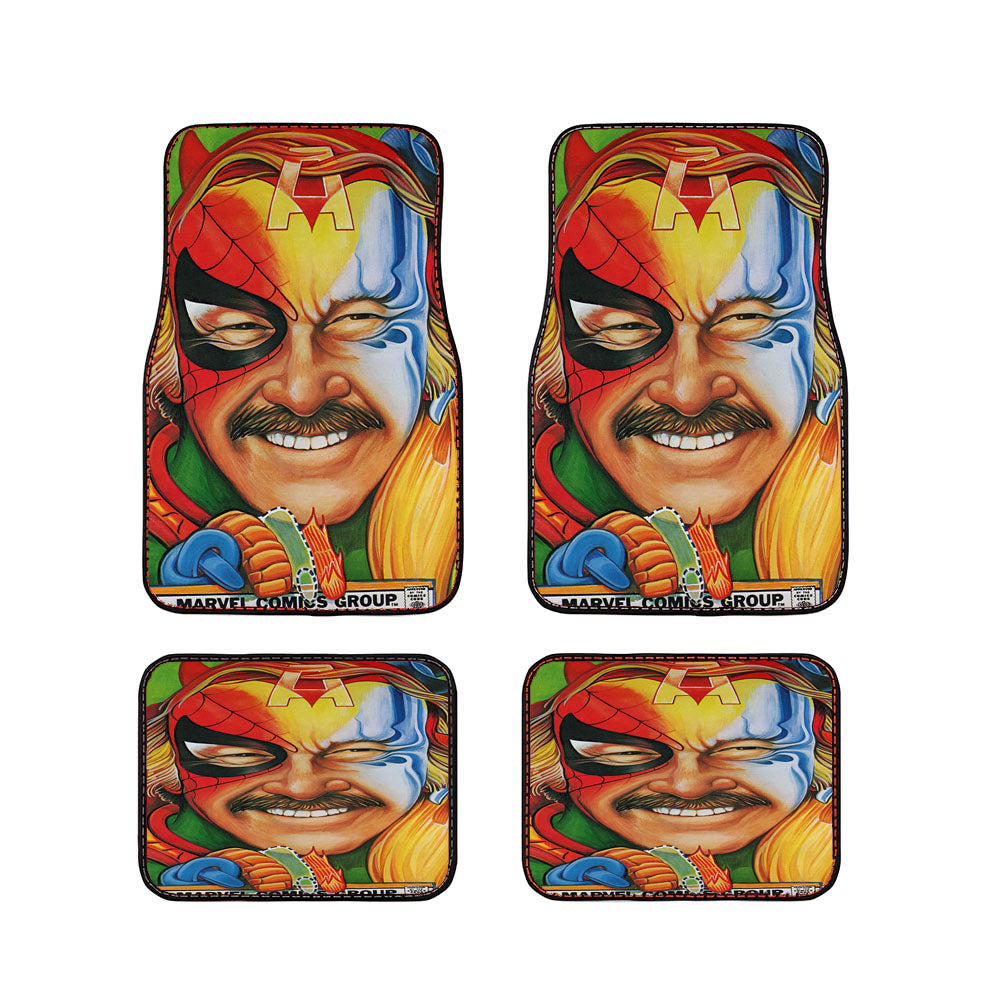 Marvel Comics Group Excelsior Stan Lee Car Floor Mats Accessories
