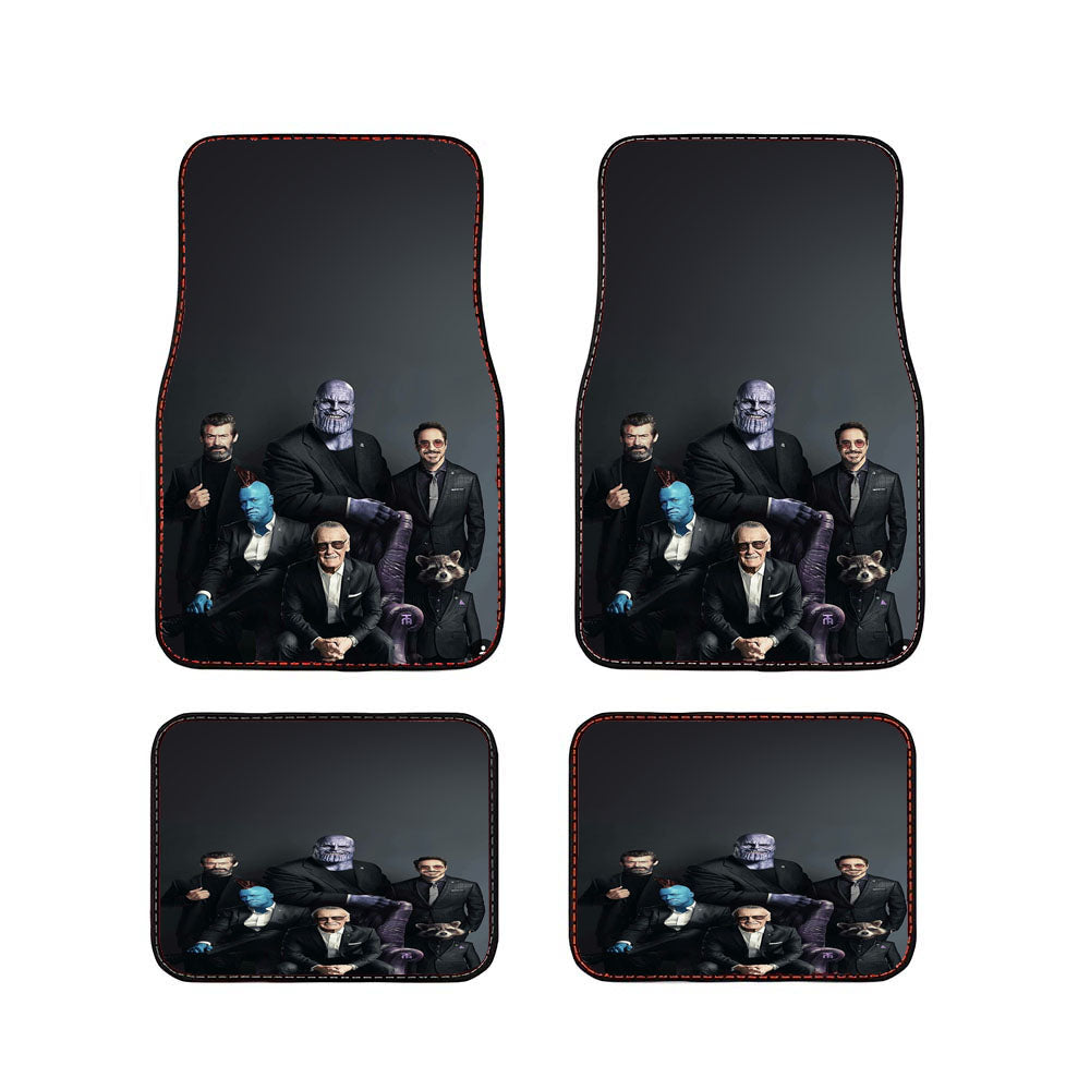 Marvel Elite Gangs Car Floor Mats Accessories