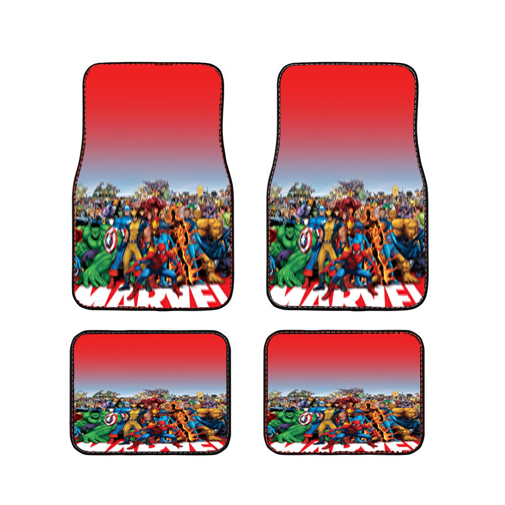 Marvel Famil Car Floor Mats Accessories
