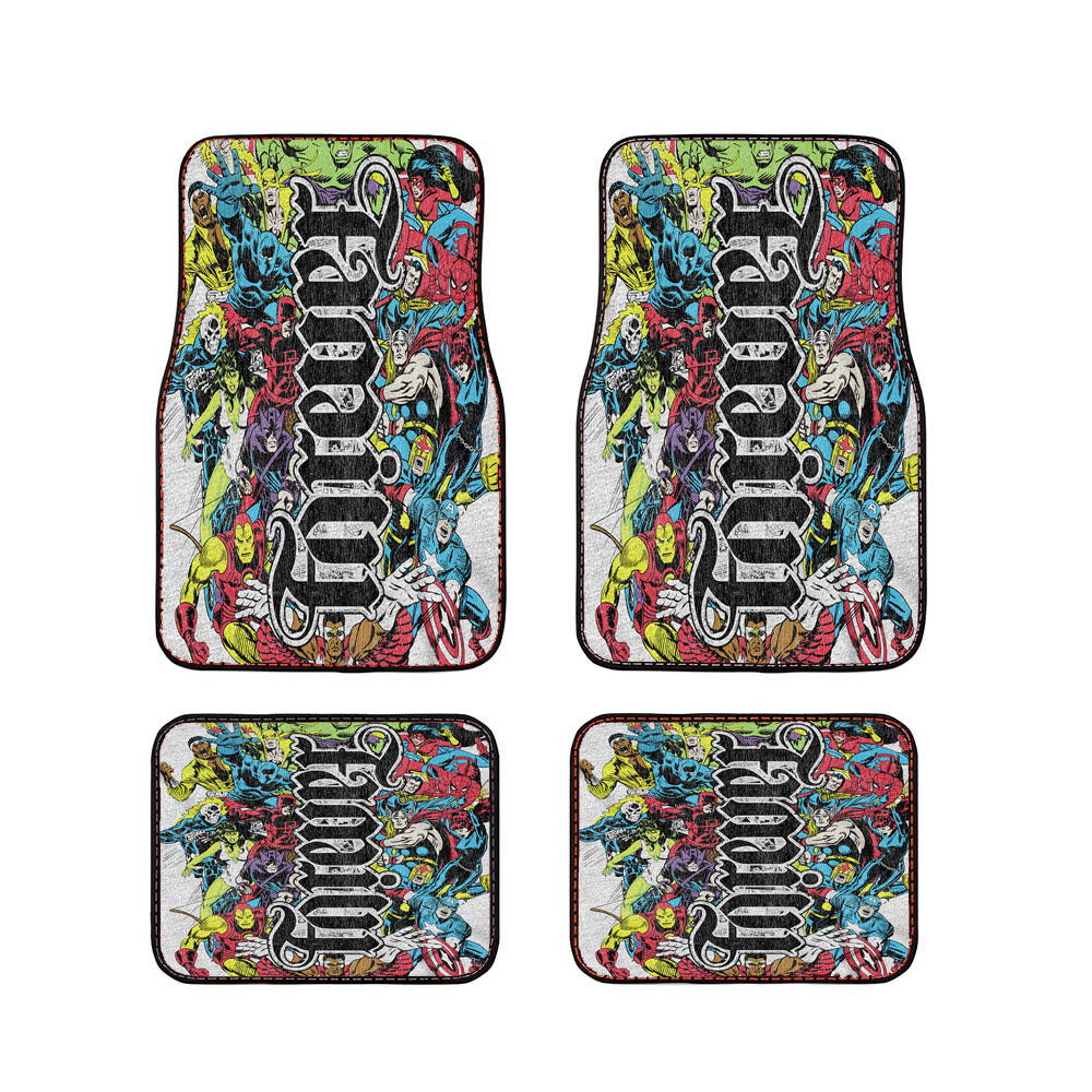 Marvel Family Forever 2 Car Floor Mats Accessories