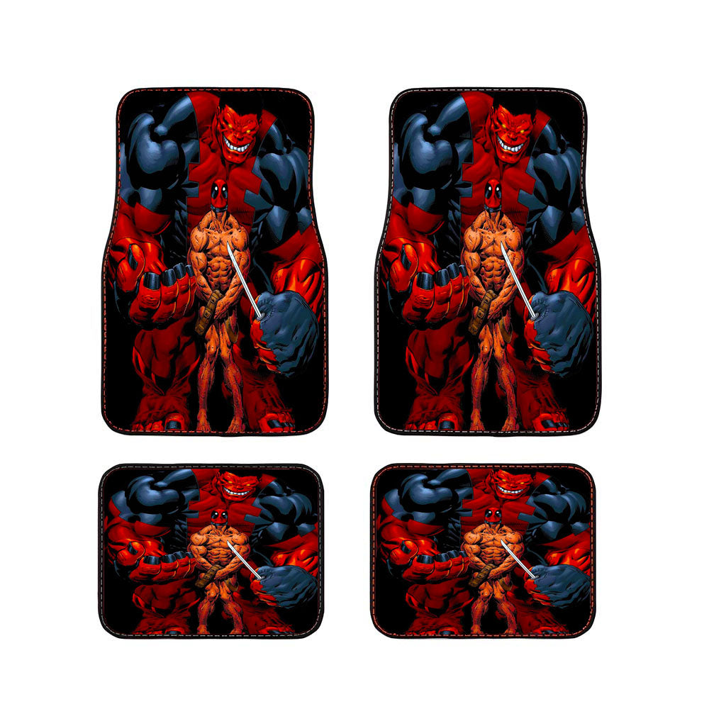 Marvel Hulk Pool Car Floor Mats Accessories