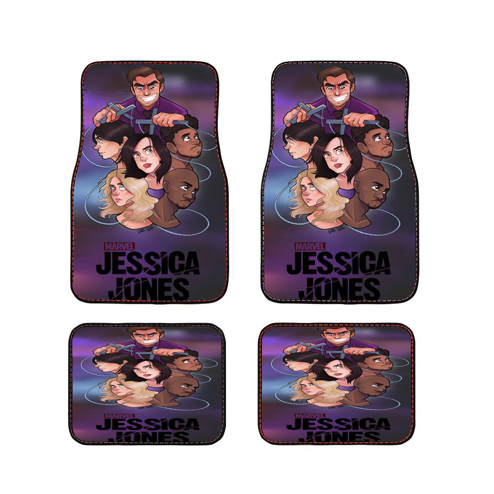 Marvel Jessica Jones Poster Car Floor Mats Accessories