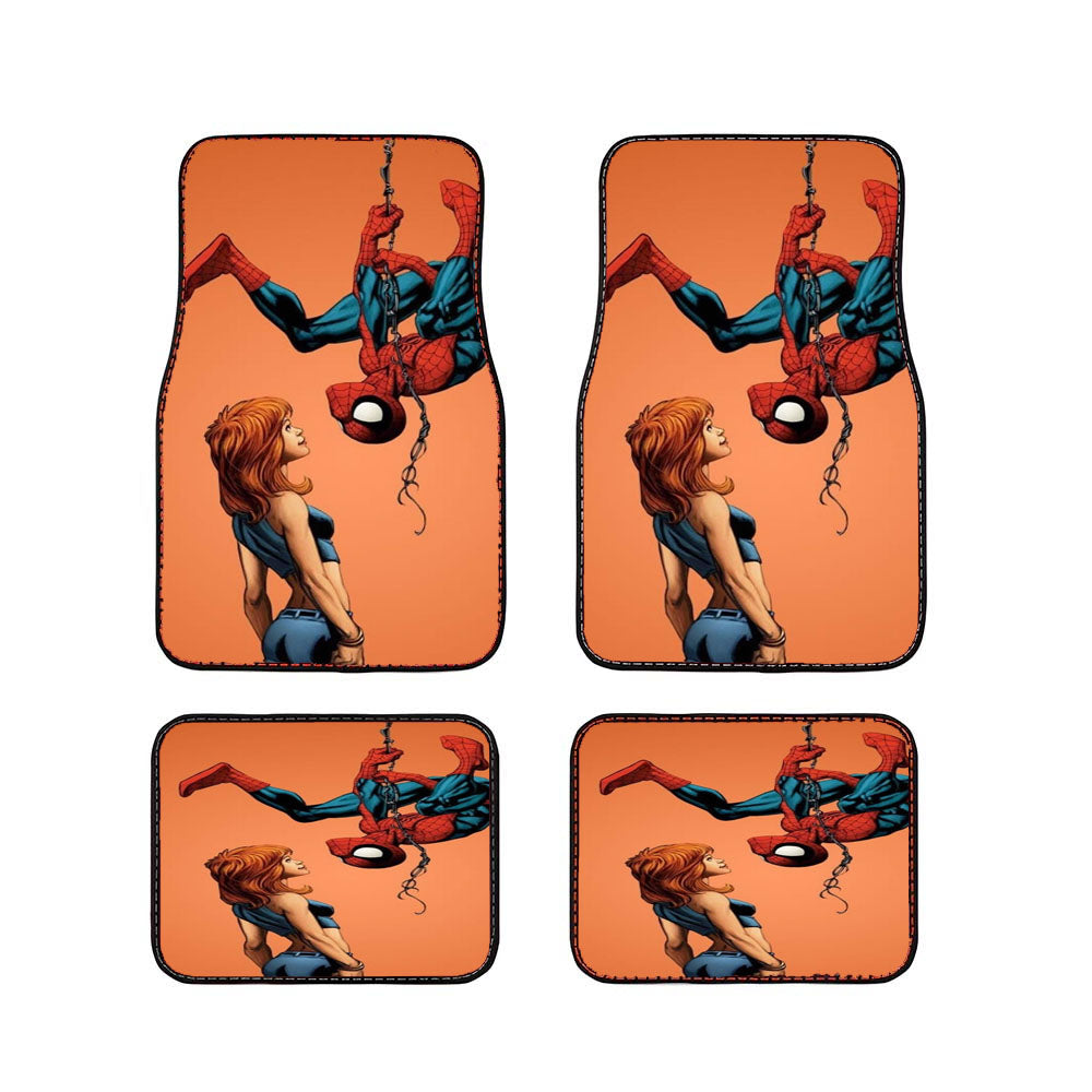 Marvel Mary Jane Watson Spiderman Car Floor Mats Accessories