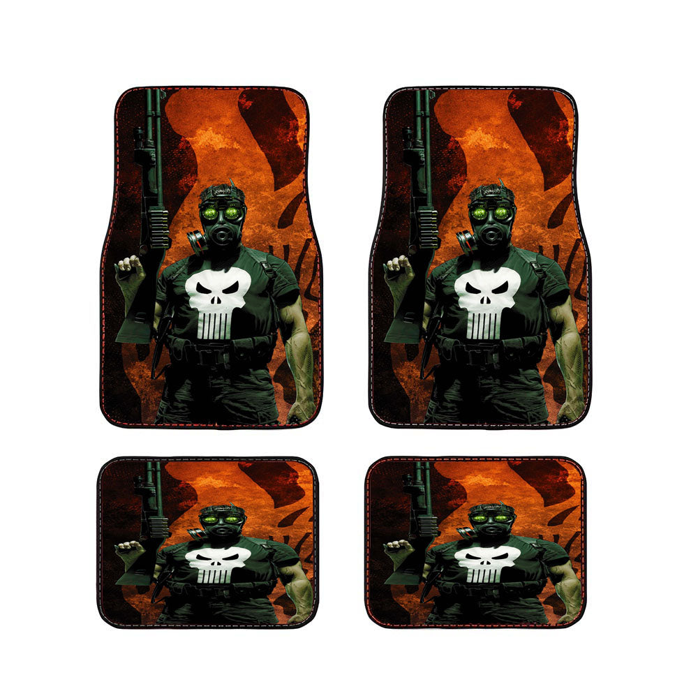 Marvel Punisher Car Floor Mats Accessories