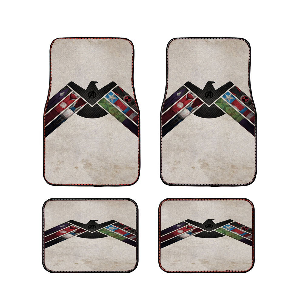 Marvel Shield Avengers Logo Car Floor Mats Accessories