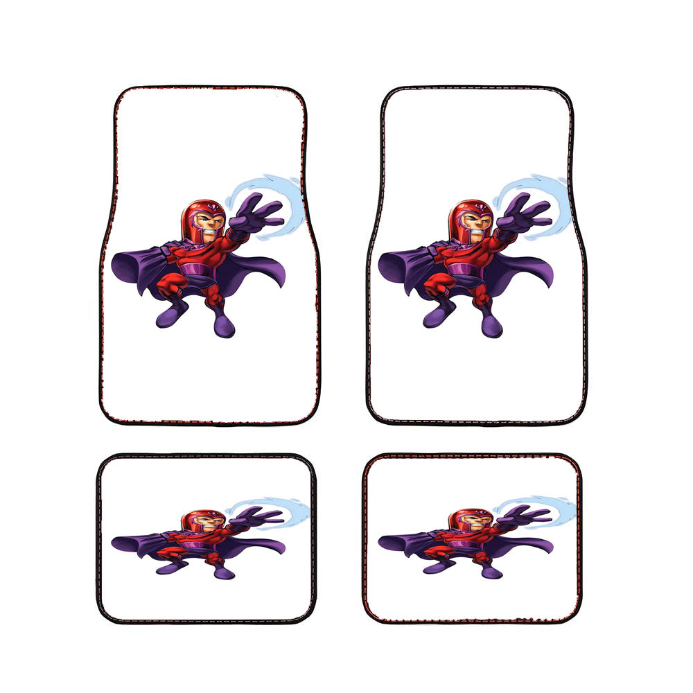 Marvel Super Hero Squad Chibi Magneto Car Floor Mats Accessories