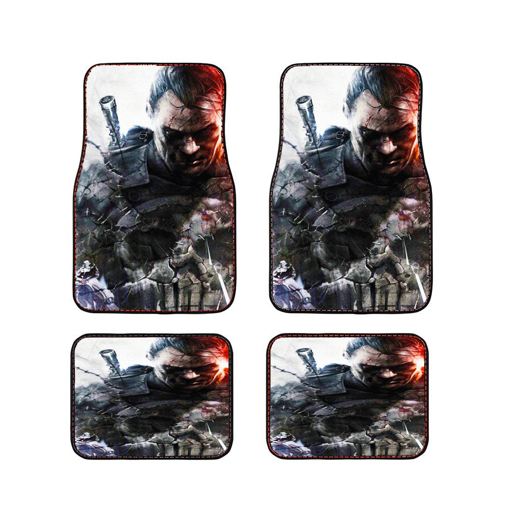 Marvel The Punisher Car Floor Mats Accessories