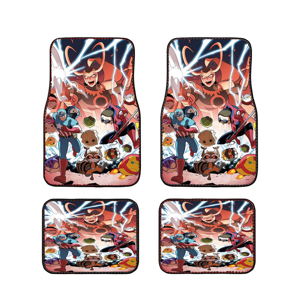 Marvel Tsum Tsum Car Floor Mats Accessories