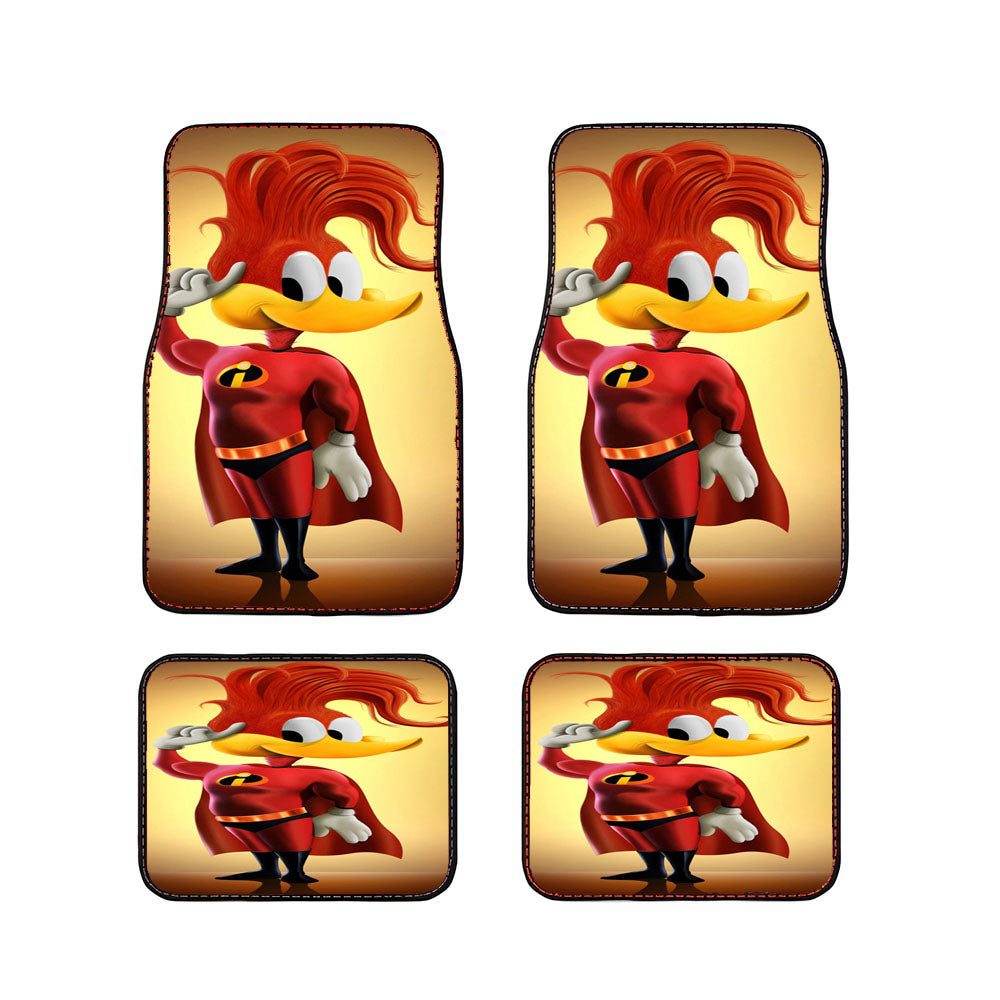 Woody Woodpecker Heroes Car Floor Mats Accessories