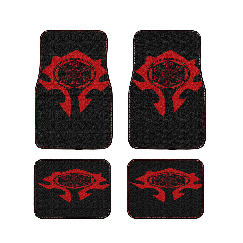 World Of Warcraft Horde Car Floor Mats Accessories