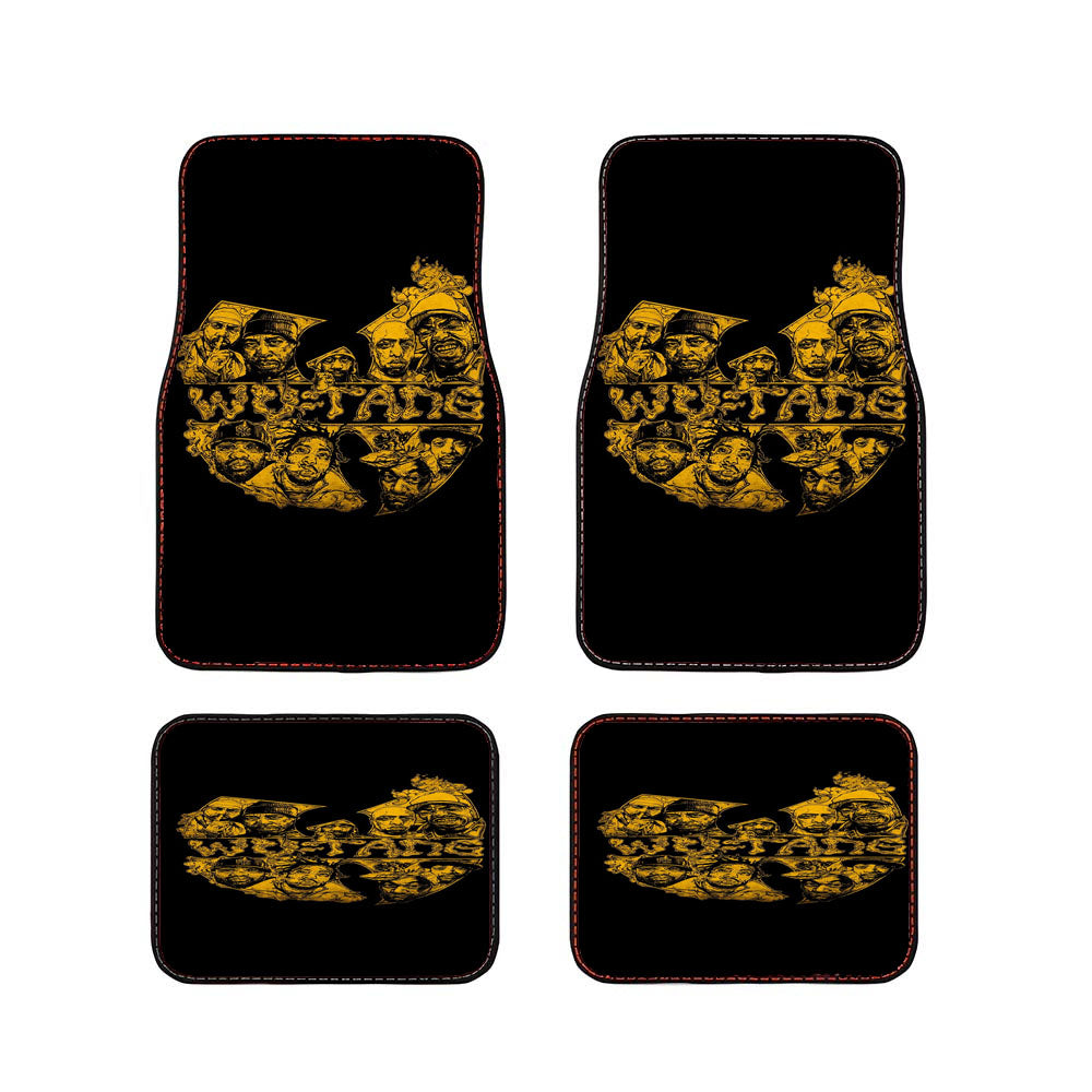 Wu Tang Clan Art Poster Car Floor Mats Accessories