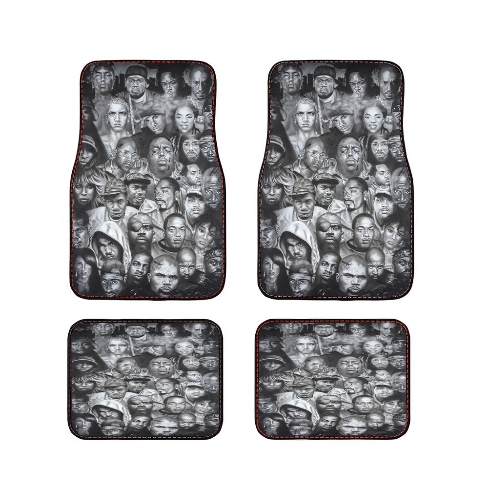 Wu Tang Clan Big Legends Of Rap Car Floor Mats Accessories