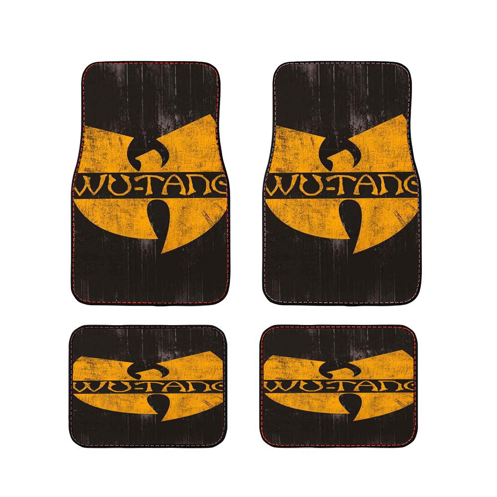 Wutang Clan Wood Pattern Texture Style Car Floor Mats Accessories