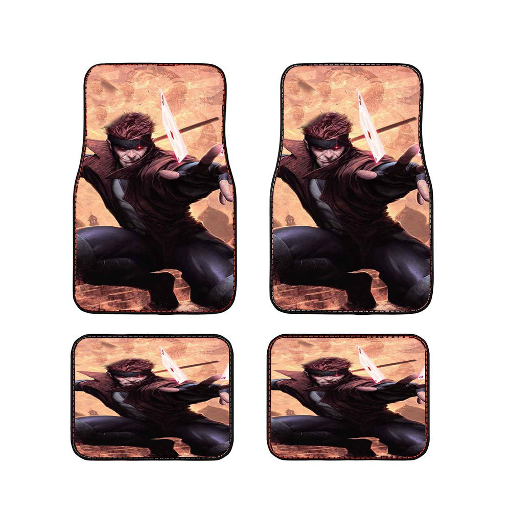 X-Men Gambit 3 Car Floor Mats Accessories